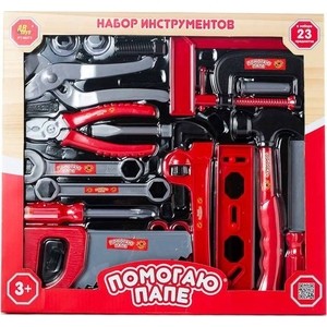 

Игровой набор Abtoys инструменты Помогаю Папе, 23 предмета (PT-00273), инструменты Помогаю Папе, 23 предмета (PT-00273)