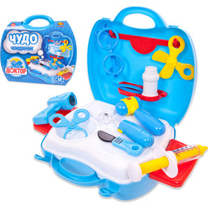 

Игровой набор Abtoys Доктор. Чудо-чемоданчик, 18 предметов (PT-00463), Доктор. Чудо-чемоданчик, 18 предметов (PT-00463)