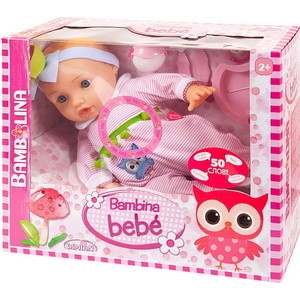 

Кукла ITM INT'L LTD Bambina Bebe, 42 см, с аксессуарами для кормления (BD1374RU-M33), Bambina Bebe, 42 см, с аксессуарами для кормления (BD1374RU-M33)