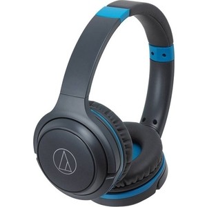 фото Наушники audio-technica ath-s200bt grey/blue