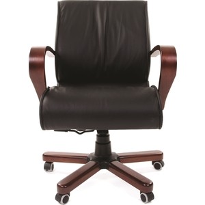 

Офисное кресло Chairman 444 WD кожа черная, 444 WD кожа черная