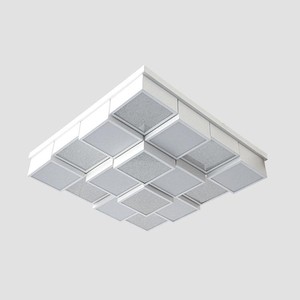 фото Управляемый светодиодный светильник ambrella light fs1550 wh/sd 192w d715*715