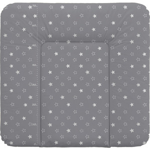 Матрац пеленальный Ceba Baby 70*75 см мягкий на комод Stars grey W-144-066-260