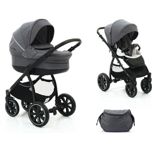 

Коляска 2 в 1 Noordi Fjordi Sport Coal Milange 874, Fjordi Sport Coal Milange 874