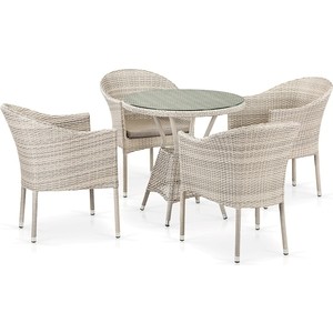 

Комплект плетеной мебели из искусственного ротанга Afina garden T705ANT/Y350-W85 4Pcs latte, T705ANT/Y350-W85 4Pcs latte