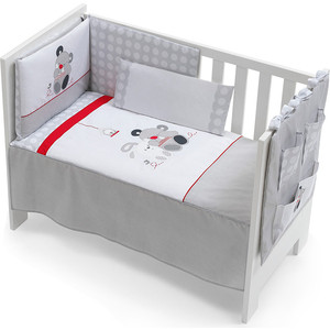 

Комплект в кроватку INTER BABY 3 пред casita gris, серый, 60х120 см 91126-r-31, 3 пред casita gris, серый, 60х120 см 91126-r-31