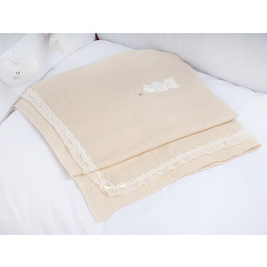 

Плед PICCI mimmi кремовый 80*90см d106c30-09, mimmi кремовый 80*90см d106c30-09