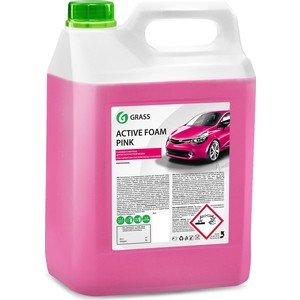 фото Активная пена grass active foam pink, розовая пена, 6 кг