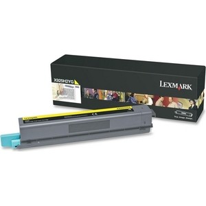 Картридж Lexmark X925H2YG 7500 стр. желтый картридж для лазерного принтера kyocera tk 8305y желтый оригинал