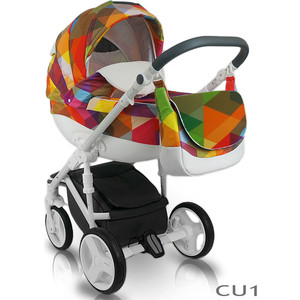 

Коляска 2 в 1 BEXA CUBE принт CU1 GL000486153, CUBE принт CU1 GL000486153
