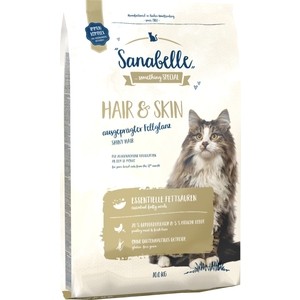 фото Сухой корм bosch petfood sanabelle hair & skin поддержание здоровья кожи и шести для кошек 10кг (83430010)