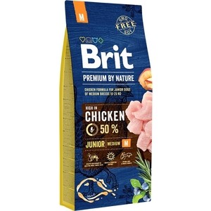 

Сухой корм Brit Premium by Nature Junior M Hight in Chicken с курицей для молодых собак средних пород 18кг (532223), Premium by Nature Junior M Hight in Chicken с курицей для молодых собак средних пород 18кг (532223)