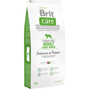 

Сухой корм Brit Care Adult Large Breed Grain-free Salmon & Potato беззерновой с лососем и картофелем для собак крупных пород 12кг (132727), Care Adult Large Breed Grain-free Salmon & Potato беззерновой с лососем и картофелем для собак крупных пород 12кг (