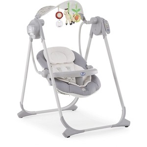 фото Качели подвесные chicco polly swing up silver 90744