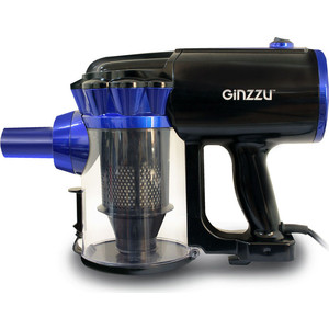 Вертикальный пылесос Ginzzu VS117 черно/синий VS117 черно/синий - фото 2