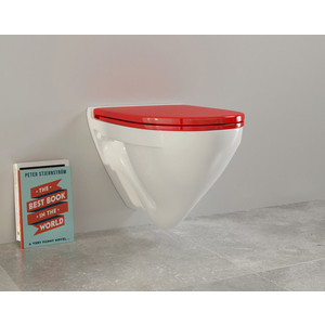 

Унитаз подвесной Sanita luxe Attica Luxe Color Red SL с сиденьем микролифт (ATCSLWH0111), Attica Luxe Color Red SL с сиденьем микролифт (ATCSLWH0111)