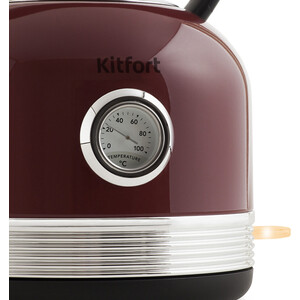 фото Чайник электрический kitfort kt-634-2, красный
