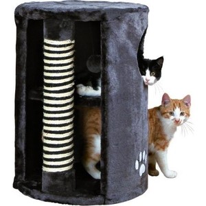 фото Когтеточка trixie dino c домиком-башней для кошек 41*58см (4336)