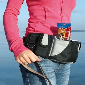 фото Сумка trixie baggy belt на пояс для лакомств для собак ремень 62-125см (3237)