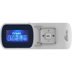 

MP3 плеер Ritmix RF-3490 4Gb White, RF-3490 4Gb White
