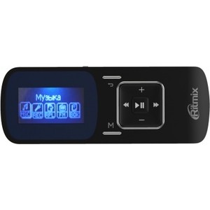 

MP3 плеер Ritmix RF-3490 8Gb Black, RF-3490 8Gb Black