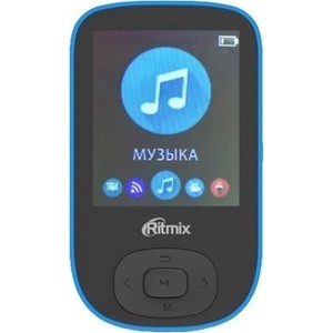 

MP3 плеер Ritmix RF-5100BT 8Gb Blue, RF-5100BT 8Gb Blue