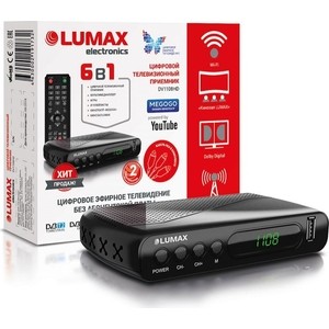 

Тюнер DVB-T2 / DVB-C Lumax DV-1108HD, DV-1108HD