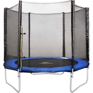 фото Батут dfc trampoline fitness 12ft-tr-e с защитной сеткой