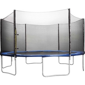 фото Батут dfc trampoline fitness 14ft-tr-e с защитной сеткой