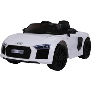 Электромобиль Farfello JJ2198 Audi R8 Spyder (лицензия, 12V, EVA, экокожа) белый Электромобиль Farfello JJ2198 Audi R8 Spyder (лицензия, 12V, EVA, экокожа) белый