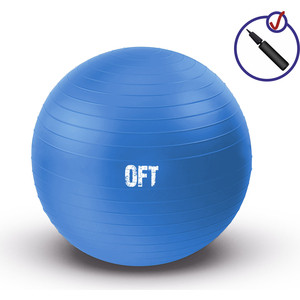 фото Фитбол original fit tools гимнастический мяч 75 см синий
