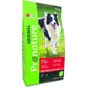 

Сухой корм Pronature Original Adult Dog Lamb with Peas and Barley Recipe с ягненком, горохом и ячменем для собак всех пород 2,27кг (102.527), Original Adult Dog Lamb with Peas and Barley Recipe с ягненком, горохом и ячменем для собак всех пород 2,27кг (10