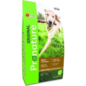 

Сухой корм Pronature Original Adult Dog Large Breed Chicken with Oatmeal Recipe с курицей и овсом для собак крупных пород 15кг (102.524), Original Adult Dog Large Breed Chicken with Oatmeal Recipe с курицей и овсом для собак крупных пород 15кг (102.524)