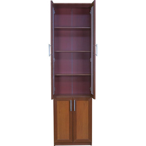 Книжный шкаф Шарм-Дизайн Симфония-2 60x30x220 орех