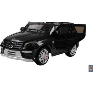 Электромобиль RT ML63 Mercedes-Bens AMG 12V R/C black с резиновыми колесами hitachi escalator step chain pitch 68 4mm c 8v c 12v c 13v c 13t