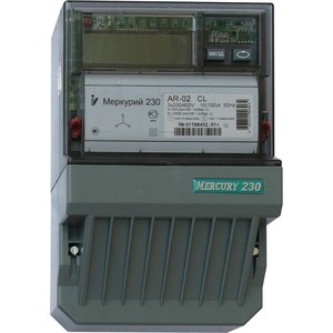 

Счетчик электрической энергии Инкотекс ''Меркурий'' 230 AR-02 CL 3ф 10-100А 1.0/2.0 класс точности 1 тарифный CAN PLCI ЖКИ (32441), "Меркурий" 230 AR-02 CL 3ф 10-100А 1.0/2.0 класс точности 1 тарифный CAN PLCI ЖКИ (32441)