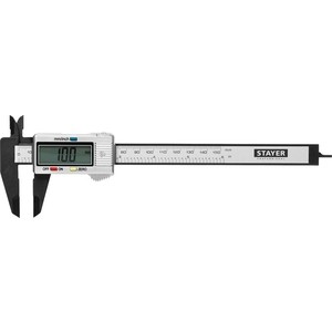 Штангенциркуль электронный Stayer 150мм шаг измерения 0,1мм Master (34411-150)