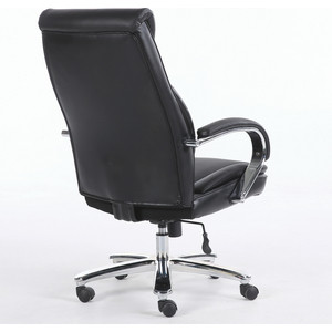 Кресло офисное Brabix Advance EX-575 хром экокожа/черное (531825)