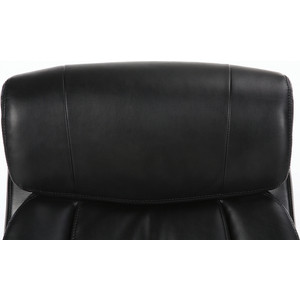 Кресло офисное Brabix Direct EX-580 хром, рециклированная кожа/черное (531824)