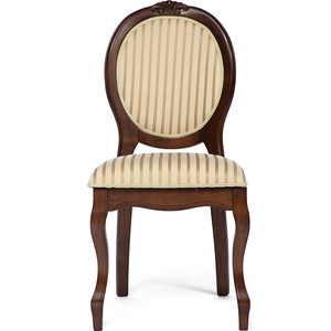 Стул TetChair Fiona 2 (FN-SC2 ) дерево гевея, tobacco, ткань бежевая полоска TX-1B Стул TetChair Fiona 2 (FN-SC2 ) дерево гевея, tobacco, ткань бежевая полоска TX-1B