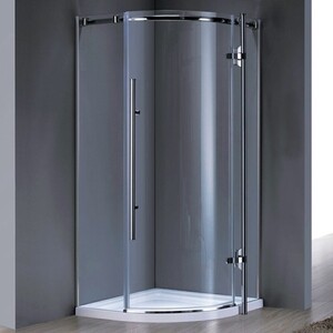 Душевой уголок Grossman Style 90x90 прозрачный, хром (GR-5090) шторка для ванны grossman gr 100 2 120x140 прозрачная хром