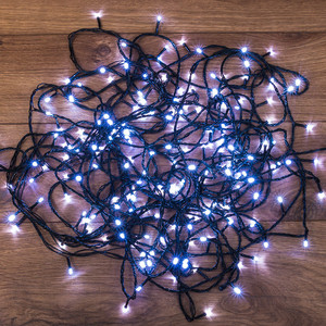 

Neon-Night Гирлянда светодиодная универсальная 120 LED БЕЛЫЕ 12 метров, Гирлянда светодиодная универсальная 120 LED БЕЛЫЕ 12 метров