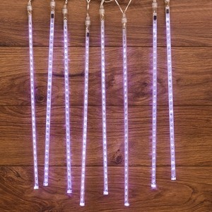 

Neon-Night Гирлянда ''Тающие сосульки'' светодиодная, 8шт х 50см, шаг 40см, 24 В (с трансформатором) белые светодиоды, Гирлянда "Тающие сосульки" светодиодная, 8шт х 50см, шаг 40см, 24 В (с трансформатором) белые светодиоды