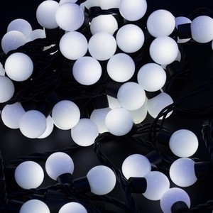 

Neon-Night Гирлянда Мультишарики d 23 мм, 10 м, черный каучук, 80 LED, постоянное свечение, цвет Белый, Гирлянда Мультишарики d 23 мм, 10 м, черный каучук, 80 LED, постоянное свечение, цвет Белый