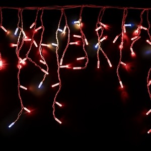 

Neon-Night Гирлянда ''Айсикл'' 4,8х0,6 м, с эффектом мерцания, белый ПВХ, 176LED, цвет: Красный, 220В, Гирлянда "Айсикл" 4,8х0,6 м, с эффектом мерцания, белый ПВХ, 176LED, цвет: Красный, 220В