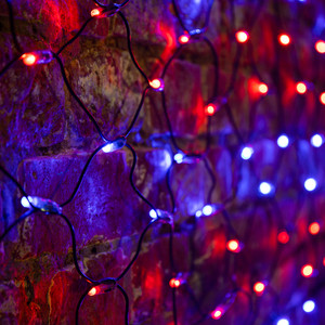 

Neon-Night Гирлянда ''Сеть'' 2,5х2,5м, черный ПВХ, 432 LED Красные/Синие, Гирлянда "Сеть" 2,5х2,5м, черный ПВХ, 432 LED Красные/Синие