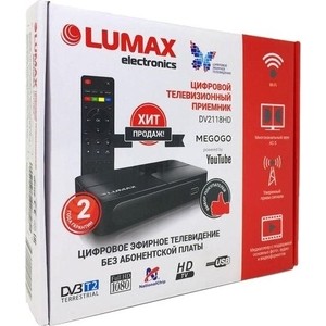 

Тюнер DVB-T2 Lumax DV2118HD, DV2118HD