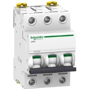 

Выключатель автоматический модульный Schneider Electric 3п C 32А 6кА iC60N Acti9 SchE A9F79332, 3п C 32А 6кА iC60N Acti9 SchE A9F79332