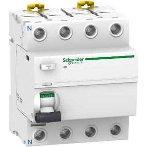 

Выключатель дифференциального тока (УЗО) Schneider Electric 4п 40А 30мА тип AC iID Acti9 SchE A9R41440, 4п 40А 30мА тип AC iID Acti9 SchE A9R41440
