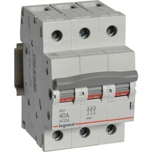 

Выключатель-разъединитель Legrand 3п 40А RX3 (419412), 3п 40А RX3 (419412)
